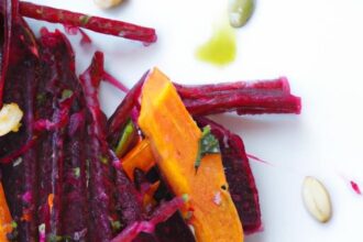 Earthy Elegance: Roasted Beetroot & Pumpkin Salad Recipe