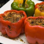 Flavor-Packed Stuffed Bell Peppers with Ground Turkey Delight