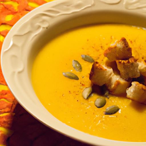 Warm Up Your Soul: Butternut⁣ Squash Cinnamon Soup ⁤Delight