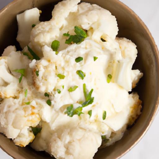 Garlic Cauliflower Mash: A creamy Twist on Comfort Food