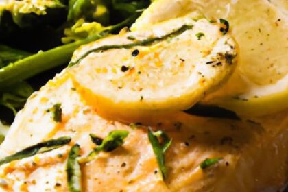 Zesty Baked Lemon Herb Salmon: A Fresh Flavor Delight