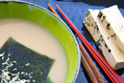 Savor the Harmony: Miso & Seaweed Tofu Soup Unveiled