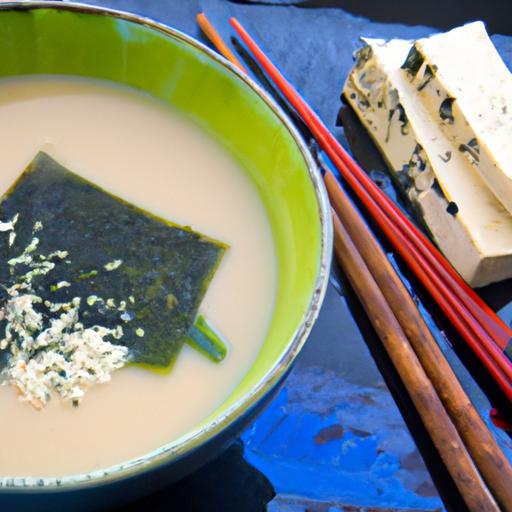 Savor the Harmony: Miso & Seaweed Tofu Soup Unveiled