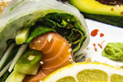 Salmon Sushi Burrito: A Fusion Feast for Fresh Food Lovers
