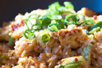 Savory Kimchi & Tofu Fried Rice: A Flavorful Twist