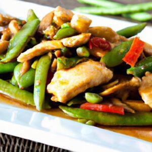 Sizzling Chicken & Green Bean Stir-Fry: A Flavorful Feast