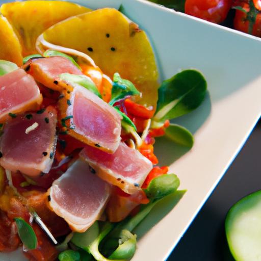 Discover the Fresh Flavors of Hawaiian Ahi Tuna Poke delight