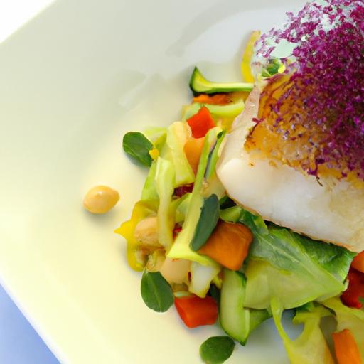 Savor the Bold Flavors of Roasted Cod with Fermented Veggies