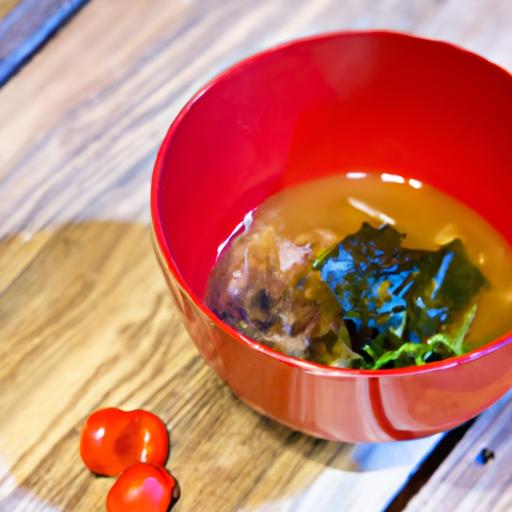 Savor the Harmony: Miso & Seaweed Tofu Soup Unveiled
