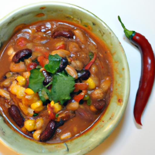 Hearty Vegetarian Chili: A Flavorful Meatless comfort meal