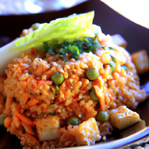 Savory Kimchi & Tofu Fried Rice: A Flavorful Twist
