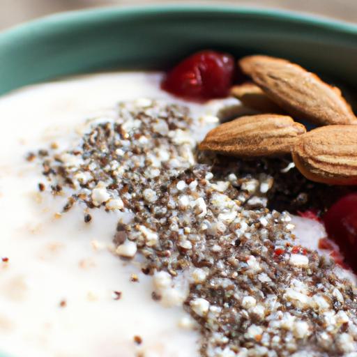 Power-Packed Overnight Oats: Chia Seeds & Yogurt Boost