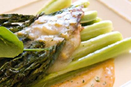 Deliciously Simple Baked Cod with Fresh Asparagus Twist