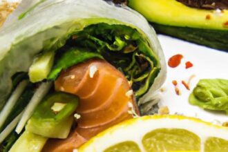 Salmon Sushi Burrito: A Fusion Feast for Fresh Food Lovers