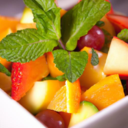 Spicy fruit Salad: A​ Zesty Twist on​ Sweet Classics