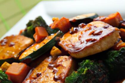 Savor the Flavor: Teriyaki Tofu with Colorful Veggies