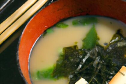 Savor the Harmony: Miso Soup with Tofu and Seaweed Delight