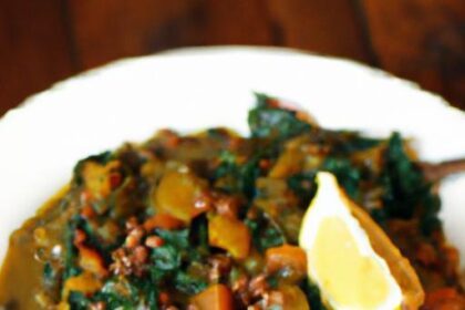 Hearty Lentil & Spinach Curry: A Nutritious Flavor Fusion