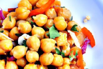 Harvest Harmony: Sweet Potato & Chickpea Salad Delight