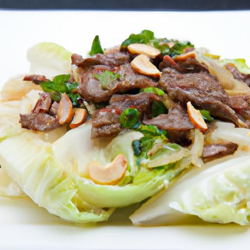 Sizzling Beef and Cabbage Stir-Fry: A Flavorful Fusion