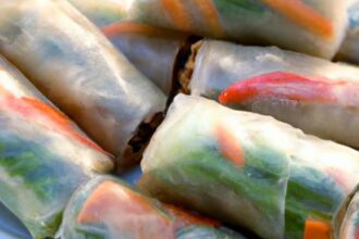Crunchy Thai Spring Rolls: A Flavorful Delight Unwrapped