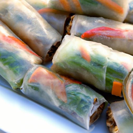 Crunchy Thai Spring Rolls: A Flavorful Delight Unwrapped