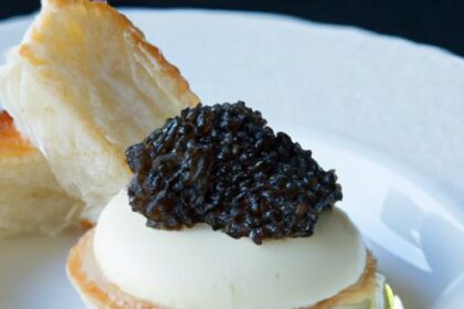 Decadence Defined: Exploring Caviar and Vanilla Cheesecake