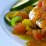 Savor Baked Fish with Zesty Tomato & Olive Salsa Flair
