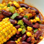 Hearty Vegan Chili with Kidney Beans & Sweet Corn Delight