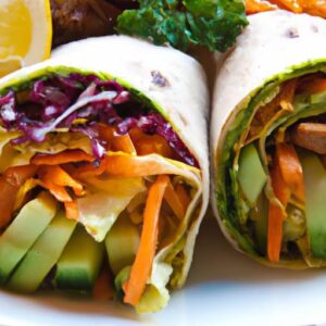 Unlock Gut Health with Flavorful Fermented Veggie Wraps