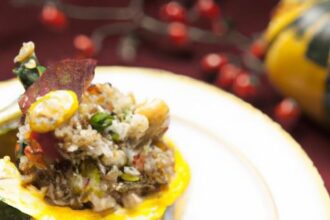 Autumn Delight: Stuffed Acorn Squash with Quinoa Boost