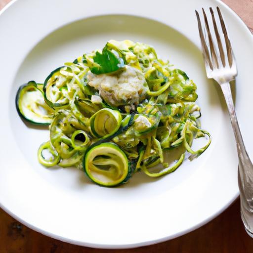 Zucchini Noodles with Probiotic Pesto: A Gut-Friendly Twist