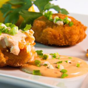 Savor the Flavor: Crab Cakes with Zesty Spicy Aioli Twist