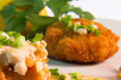 Savor the Flavor: Crab Cakes with Zesty Spicy Aioli Twist