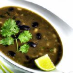 Zesty Black Bean Soup: Cumin and Lime Flavor Fusion