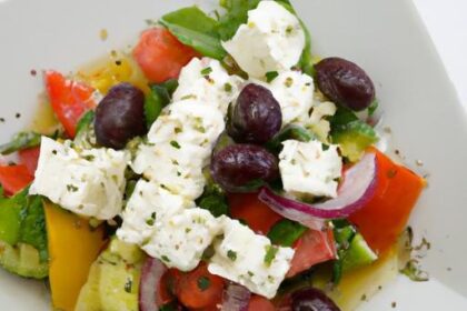 Mediterranean Delight: The Classic Greek Salad with Feta