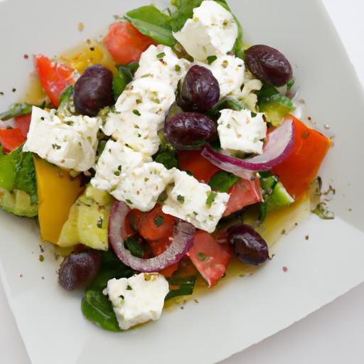 Mediterranean Delight: The Classic Greek Salad with Feta