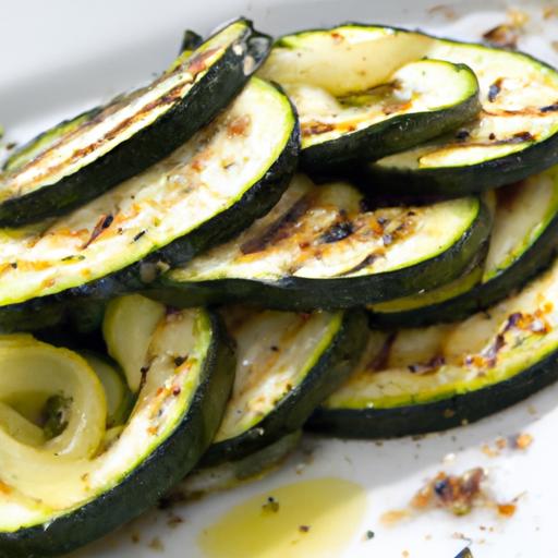 Savor the Flavor: Grilled Zucchini with Parmesan Twist
