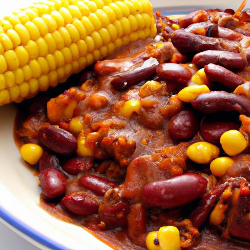 Hearty Vegan Chili with Kidney Beans & Sweet Corn Delight