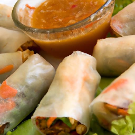 Crunchy Thai Spring Rolls:‌ A Flavorful Delight Unwrapped