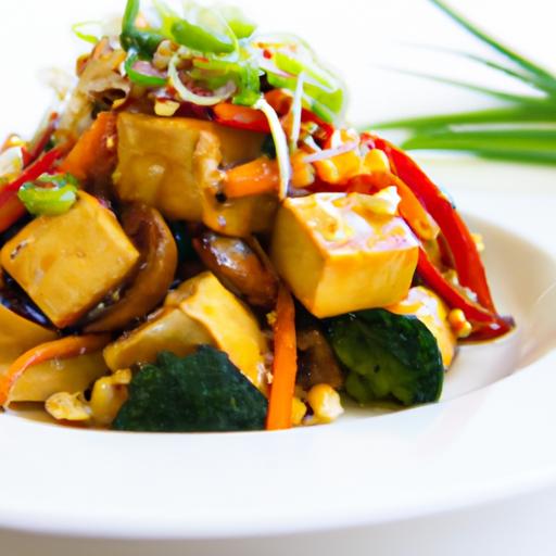 Savor the Flavor: Teriyaki Tofu with Colorful Veggies