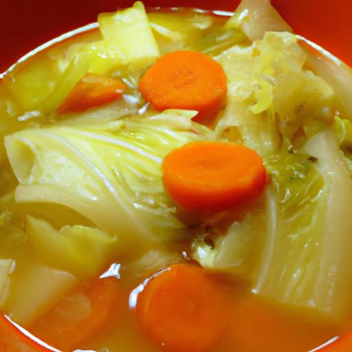 Hearty Cabbage Soup with Carrots & Celery: A Nutritious Delight