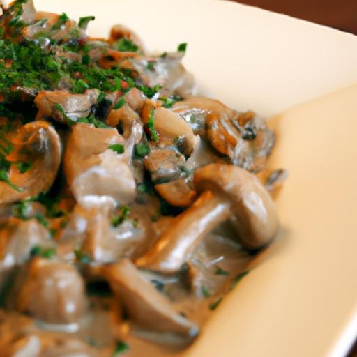 Savor the earthy Delight: A Guide to Mushroom Stroganoff