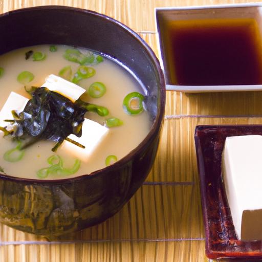 Savor the Harmony: Miso Soup with Tofu and Seaweed Delight