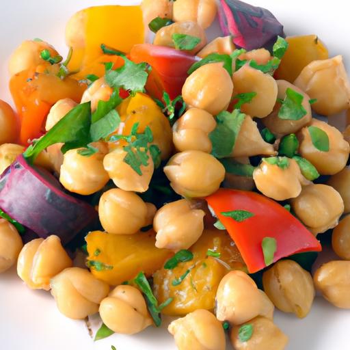 Harvest Harmony: Sweet Potato & Chickpea Salad Delight