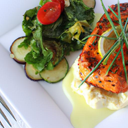 savor Summer Flavors: Perfect Grilled Salmon with Dill sauce