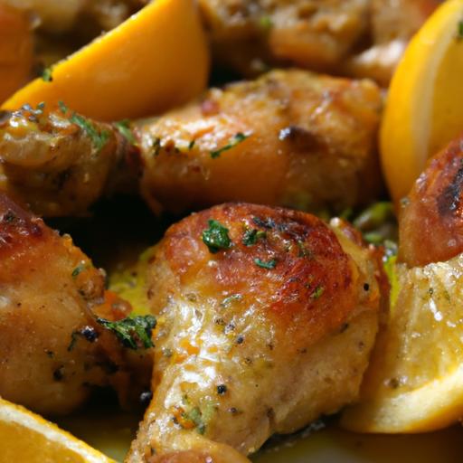 Zesty Lemon Garlic Chicken Thighs: flavorful & Easy Recipe