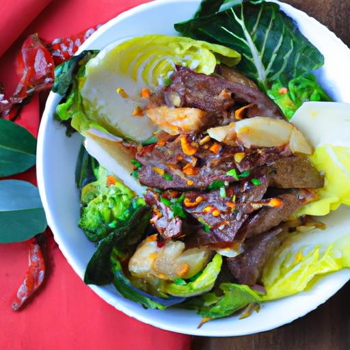 Sizzling Beef and Cabbage Stir-Fry: A Flavorful Fusion