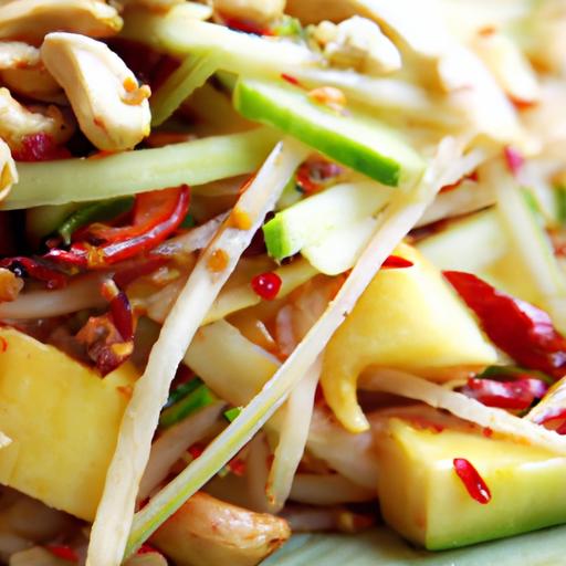 Tangy Thai Peanut Noodle Salad: A Flavorful⁤ fresh Twist