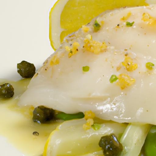Bright Flavors: Poached Sole with Zesty Lemon and Capers